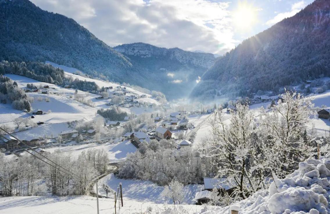 Le Chalet Des Reves - La Roche Blanche Entremont Esterno foto